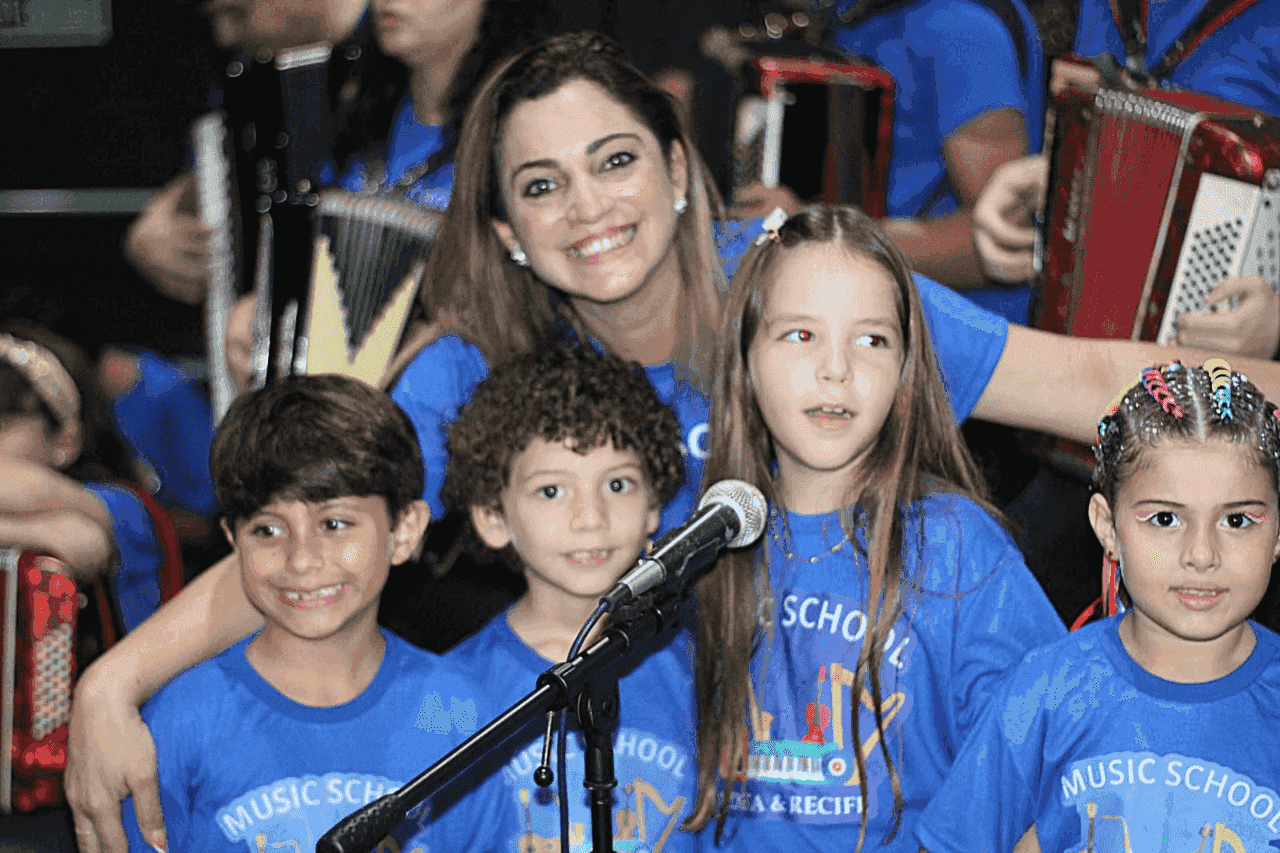 Turma da escola Carlos Sanfonas 7